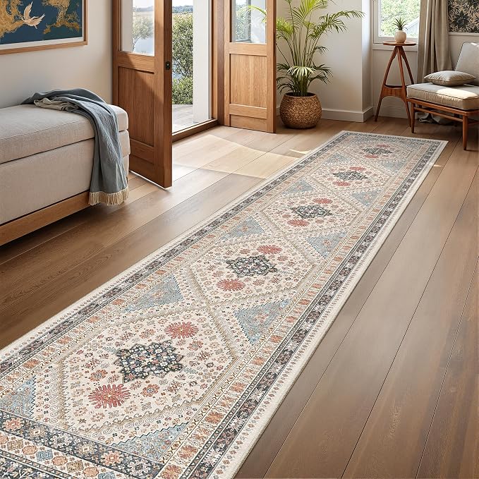 Hallway Runner Rug 2x12, Extra Long Washable Runner Rugs - Image 5