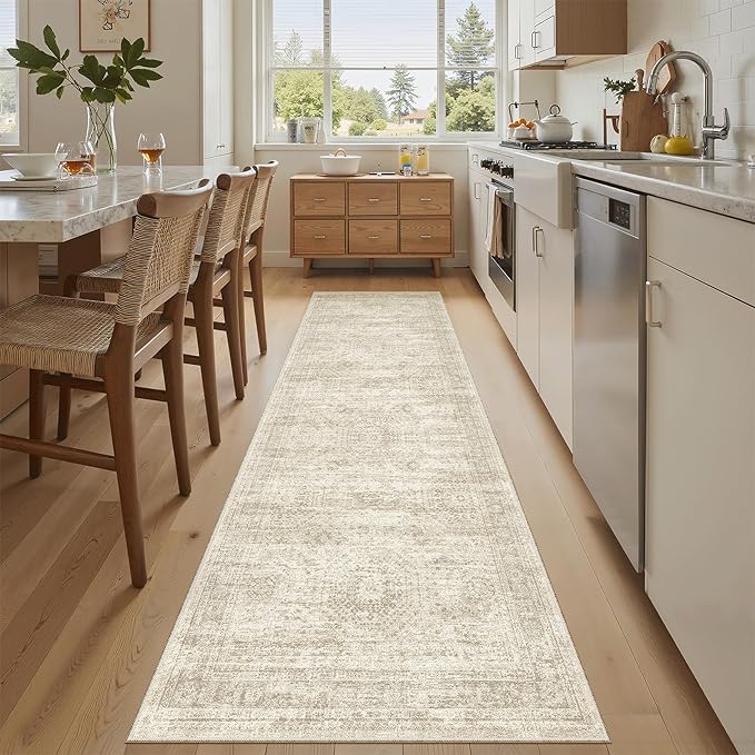 Runner Rug 2x7 Washable Non-Slip Hallway Runner Rugs - Image 2