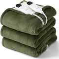 Bedsure Heated Blanket Queen Size, Dual Control Electric Blanket, 6 Heat/6 by Unknown