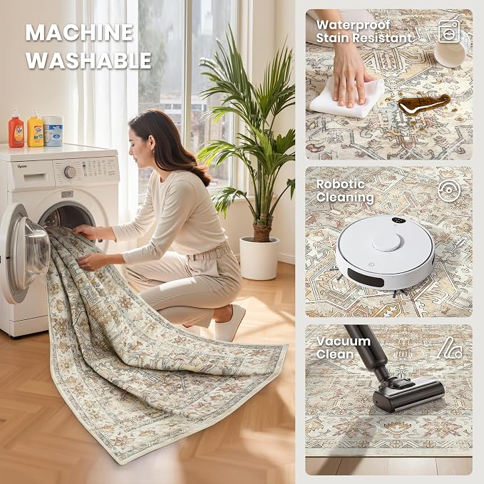 zesthome 9x12 Area Rugs-Washable Rug - Image 5