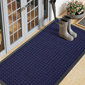 Smiry Front Door Mat Outside Entrance, Heavy Duty Natural Rubber Doormat by Smiry