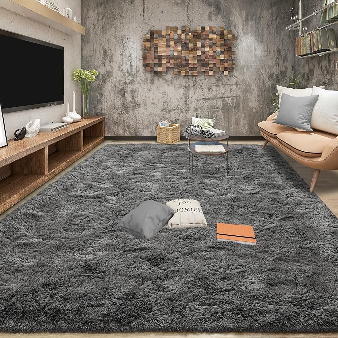 Tepook Area Rugs 9x12 for Living Room, Super Soft Fluffy Rugs for Bedroom by Tepook