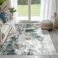 4x6 Area Rugs for Living Room Rug Washable: Abstract Rug for Dining Room by Aelenmu