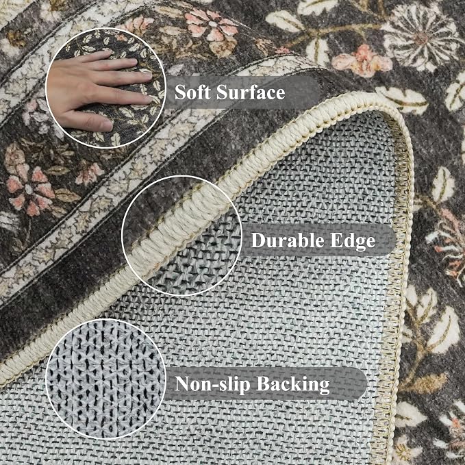 TOPRUUG 2x12 Washable Runner Rug - 12ft Runners - Image 8
