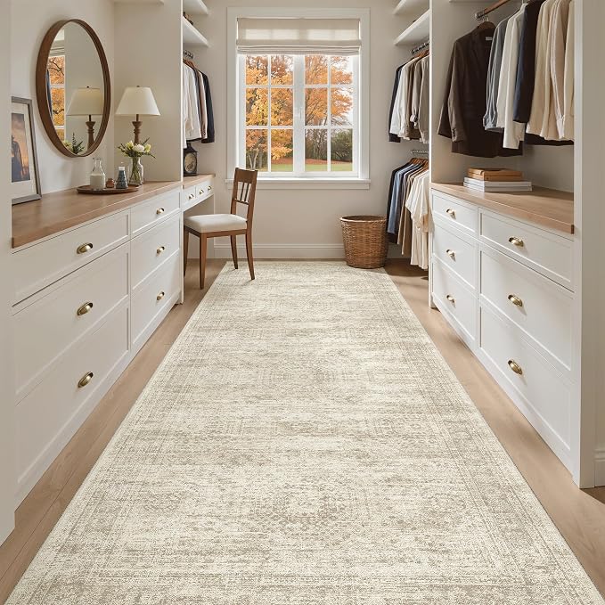 Soalmost 4x12 Wide Hallway Runners: Washable 12ft Runner Rug - Image 4