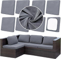 8Pcs Outdoor Cushion Covers, Patio Cushion Covers, Stretch Elastic Slipcovers by dreahoteztil