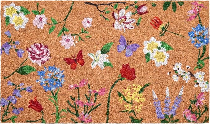 Calloway Mills Butterfly Garden Doormat by Callowaymills
