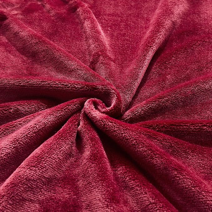 TASTHROW Large Flannel Fleece Throw Blanket, 90×90 Inch - Image 4