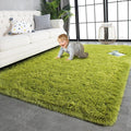 TWINNIS Super Soft Shaggy Rugs Fluffy Carpets, 4x5.9 Feet, Indoor Modern Plush by TWINNIS