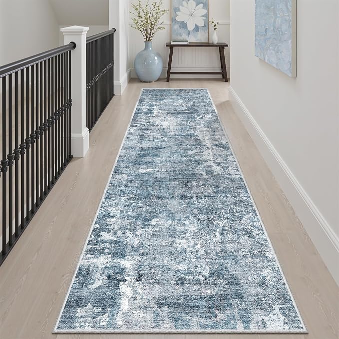 Runner Rug 2x8 Washable Non-Slip Hallway Runner Rugs - Image 2