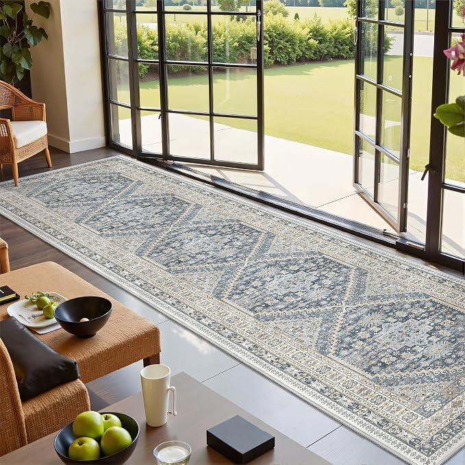 Carpet Runners for Hallway 12ft, Non-Slip Long Bathroom Rugs Runner for Kitchen - Image 4