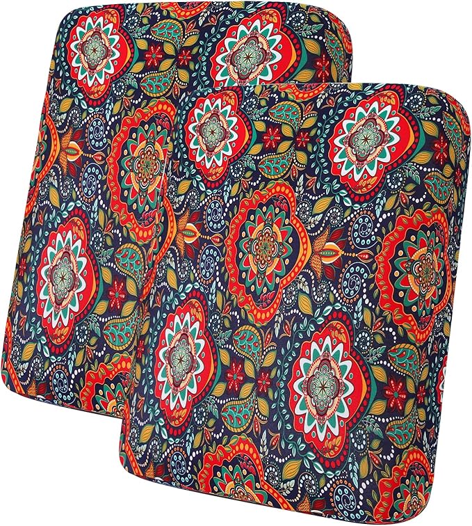 hyha Printed Couch Cushion Covers, Floral Sofa Covers Washable by hyha
