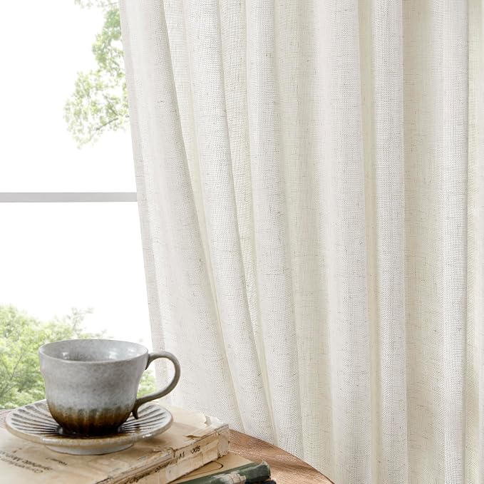 Joydeco Light Filtering Curtains 90 Inch Length - Image 7