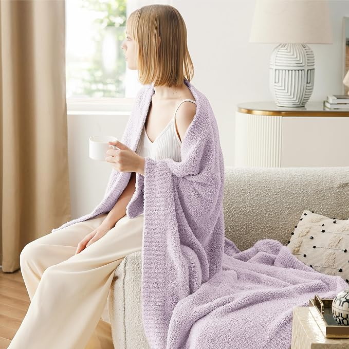 Bedsure Gentlesoft Cozy Knit Throw Blanket - Image 3