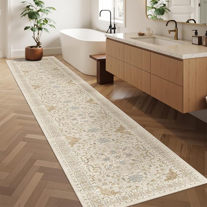 Madane Hallway Runner Rug 2x12, Long Washable Runner Rugs 12ft - Image 3