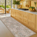 Moss Green 2'6" x 8' Runners for Hallways Non Slip, Extra Long Floor Runner for by HazoHaus