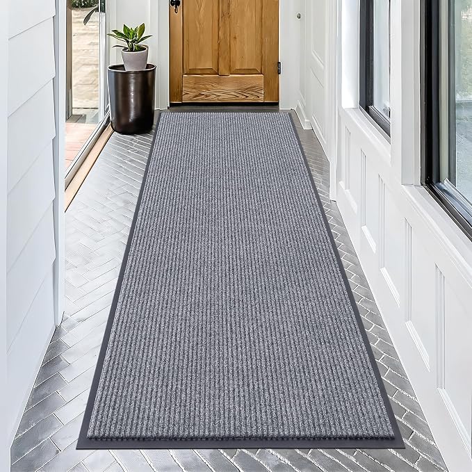 OLANLY Front Door Mat Indoor Outdoor Entrance, Waterproof Heavy Duty Doormat by OLANLY