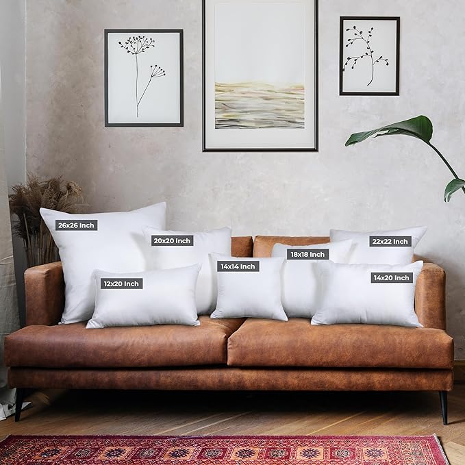 Utopia Bedding Throw Pillows Insert - Image 2