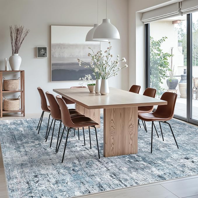 Washable Area Rug 8x12, Large Soft Rugs - Image 2