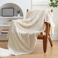 EXQ Home Fleece Throw Blanket for Couch or Bed by EXQHomeTexitleCoLtd