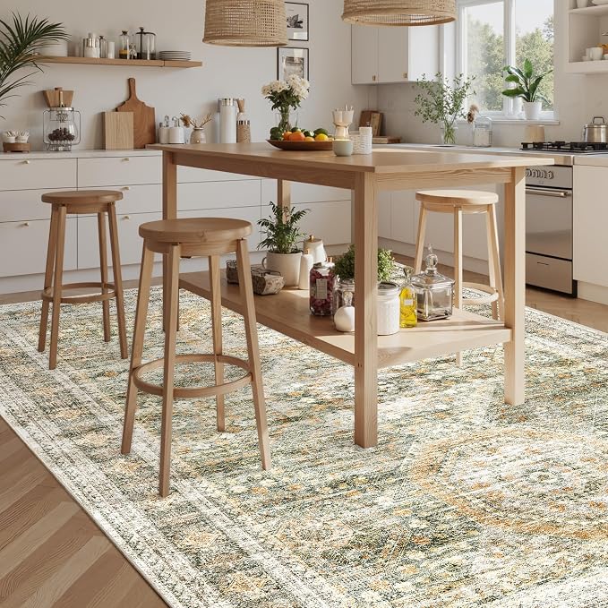 Soalmost Washable Area Rug 8x10, Large Soft Rugs - Image 4