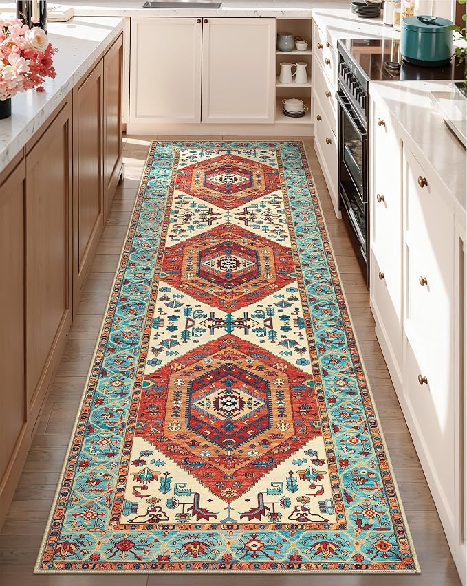 SERISSA Boho Washable Runner Rug - Image 5