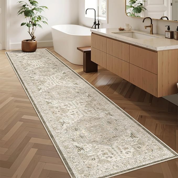 Madane Hallway Washable Runner Rug - Image 3