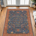 Large 3x5 Kitchen Rug Non Slip Machine Washable, Throw Rugs by HazoHaus
