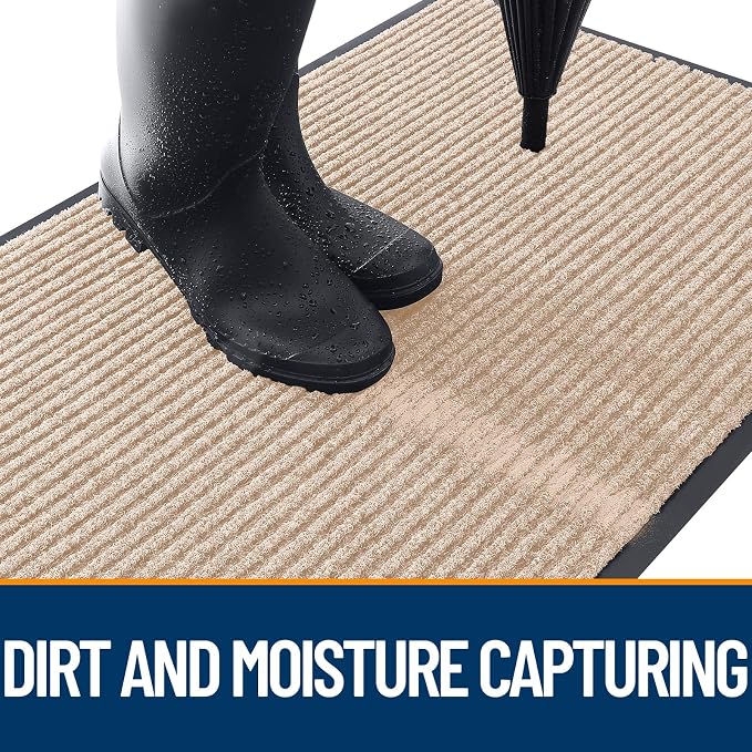 OLANLY Front Door Mat 59x23, Waterproof Heavy-Duty Indoor Outdoor Doormat | - Image 5