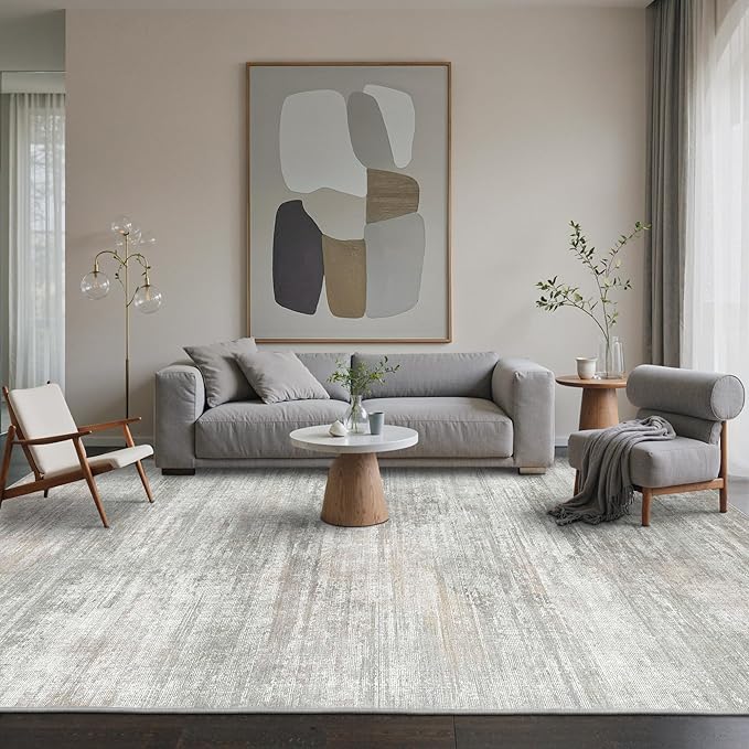 BEIMO Area Rugs 5x7 for Living Room Bedroom, Modern Abstract Machine Washable - Image 3