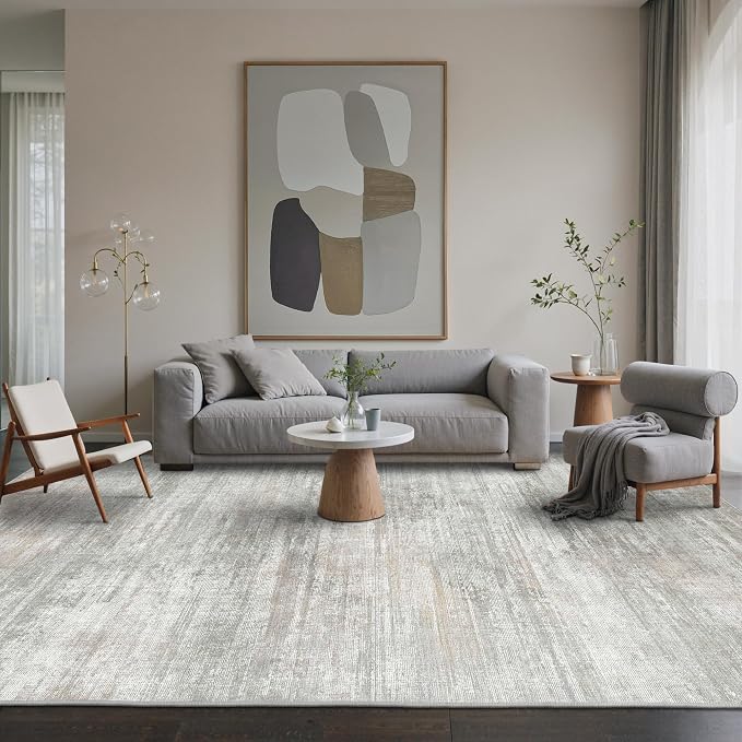 BEIMO Area Rugs 6x9 for Living Room Bedroom, Modern Abstract Machine Washable - Image 3