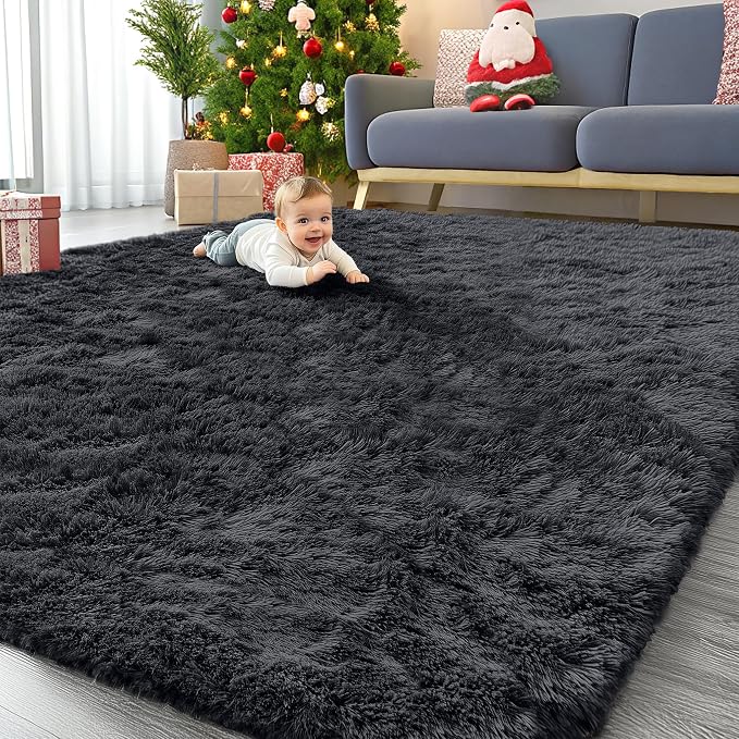OLANLY 9x12 Machine Washable Large Area Rugs by OLANLY