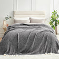 Snuggle Sac Queen Size Bedding Blanket Black, Super Soft Warm Cozy Bed Blankets by SnuggleSac