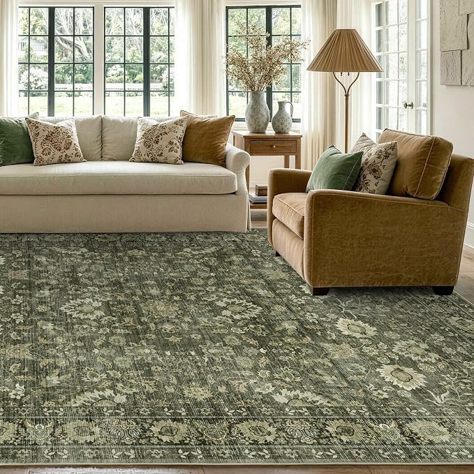 6x9 Ft Large Area Rugs for Living Room, Soft Non-Slip Machine Washable Rug - Image 4
