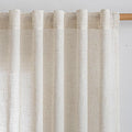 MYSKY HOME Boho Curtains 72 Inch Length, Linen Blend Drapes by MYSKYHOME