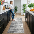 2x6 Abstract Kitchen Runner Rug by HYHAOYUNLAI