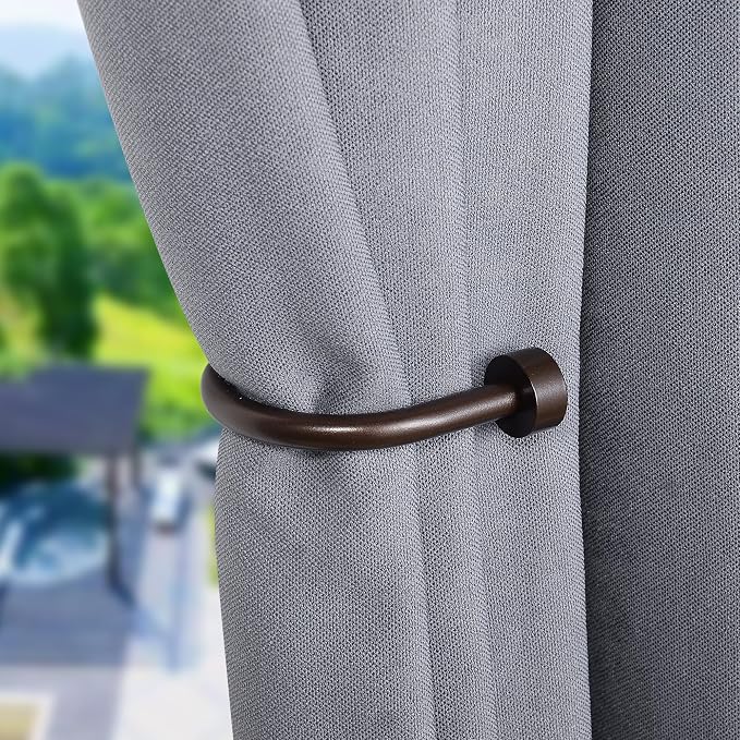 Premium Curtain Holdback, Quality Metal Decorative Curtain Holdbacks - Image 2