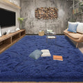 Tepook Fluffy Large Rugs for Living Room, Shag Area Rug 6x9 Soft Carpet for by Tepook