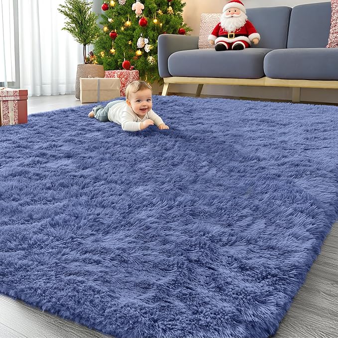 OLANLY 9x12 Machine Washable Large Area Rugs by OLANLY