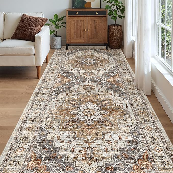 Madane 4x10 Wide Hallway Runner Rug: Washable Soft Rug Runners - Image 4