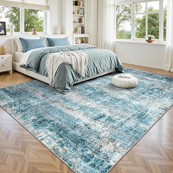 LEPEII 6x9 Area Rugs, Washable Modern Abstract Area Rugs - Image 3