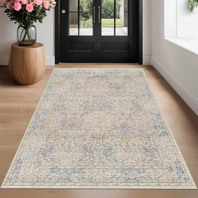 Washable Dining Room Rugs, 6x9 Area Rug - Image 8