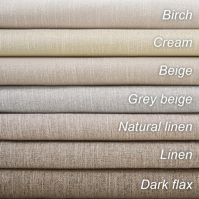 Birch Cream Extra Wide 72 Inches Blackout Curtains - Image 8