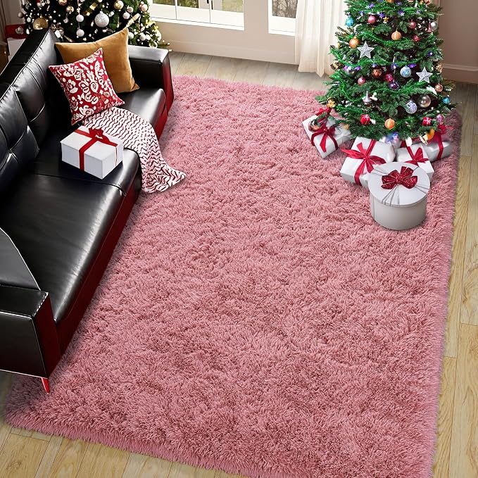 Pionblank Super Fluffy Area Rug by PIONBLANK