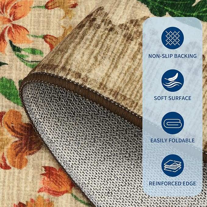 GarveeHome Floral Rug 2x6 Runners - Image 6