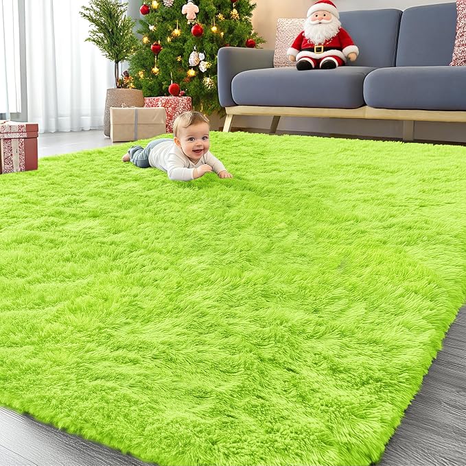OLANLY 9x12 Machine Washable Large Area Rugs by OLANLY