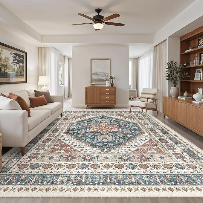 Madane Washable Rug 8x10 Area Rugs - Image 2