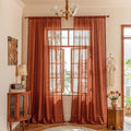 MYSKY HOME Bohemian Farmhouse Ceiling Curtains by MYSKYHOME