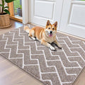 OLANLY Front Door Mat, Non-Slip Rubber Backing, Dirt Resistant and Absorbent by OLANLY