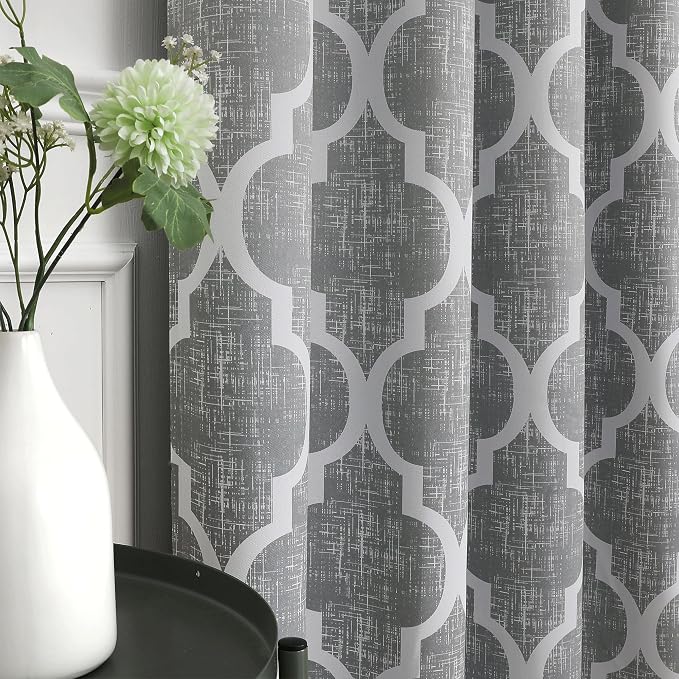 Beauoop 100% Blackout Curtains 108 Inches Long 2 Panels - Image 5